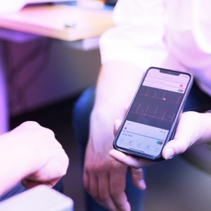 Movesense MD is a wireless, wearable ECG monitor that also measures movement.